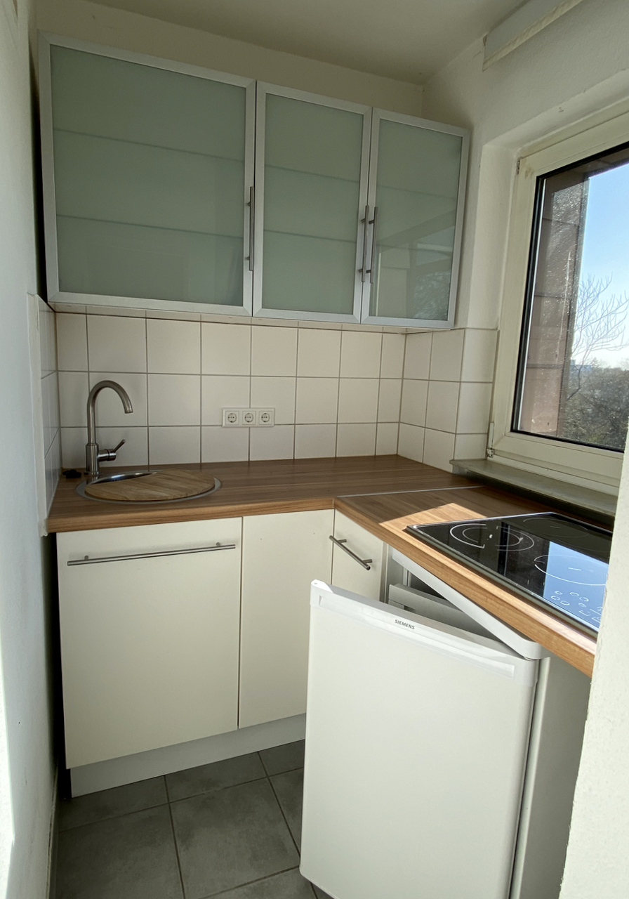 K�che mit EBK Etagenwohnung Darmstadt