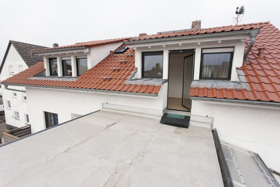 Terrasse Doppelhaush�lfte Griesheim