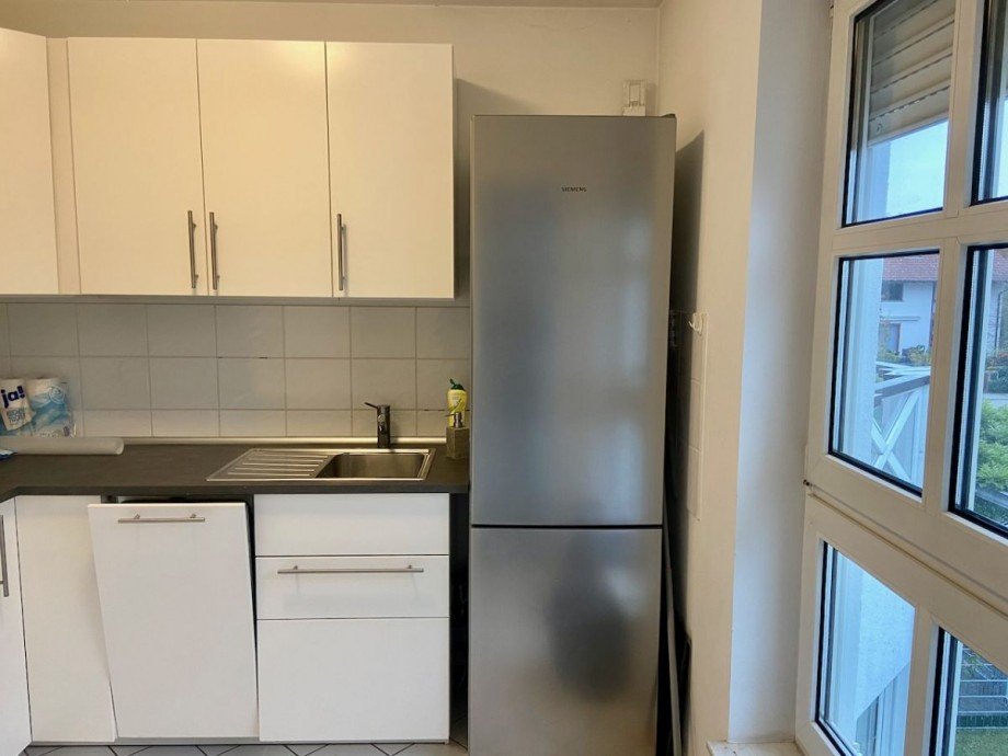 K�che mit EBK Etagenwohnung Darmstadt - Bessungen