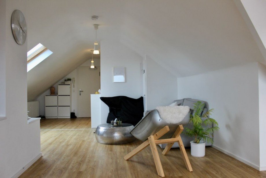 Wohnbereich Dachgeschosswohnung Darmstadt