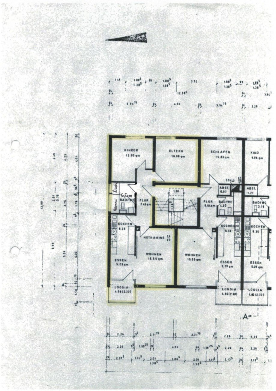 Grundriss Etagenwohnung Griesheim