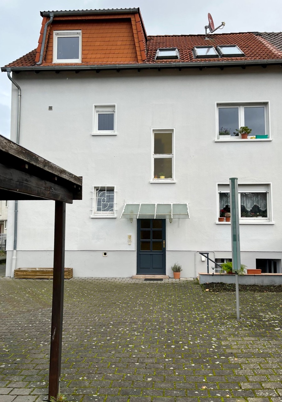Ansicht Haus hinten Mehrfamilienhaus Offenbach
