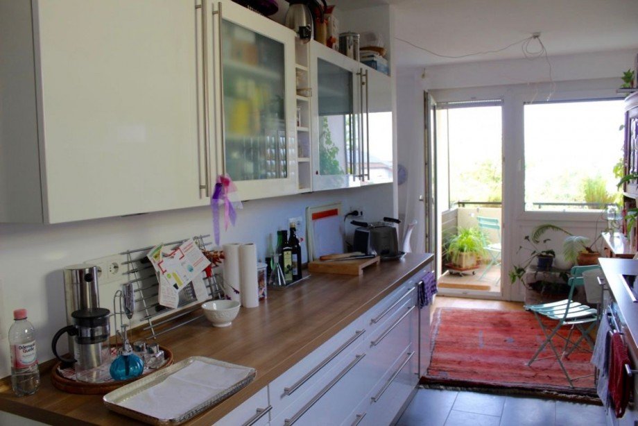 K�che mit EBK Etagenwohnung Griesheim