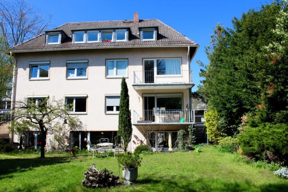 Hausansicht Etagenwohnung Darmstadt