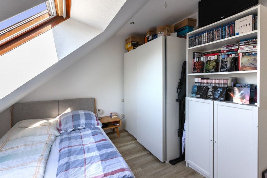 Schlafzimmer Dachgeschosswohnung Darmstadt