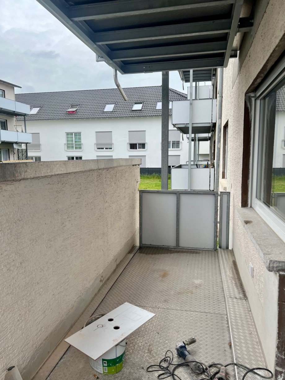 Balkon Erdgeschosswohnung Erzhausen