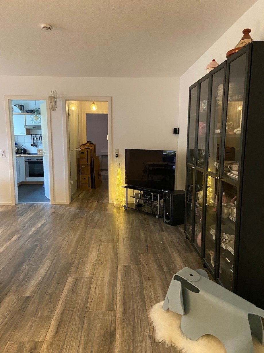 Wohnzimmer Etagenwohnung Darmstadt