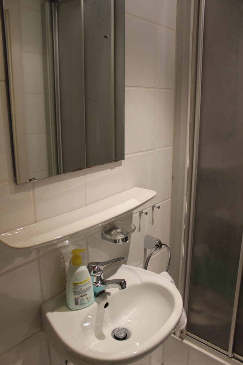 G�ste Bad mit Dusche Erdgeschosswohnung Darmstadt