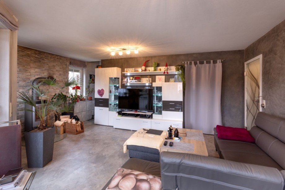 02 Wohnzimmer 02 Maisonettewohnung Ober - Ramstadt