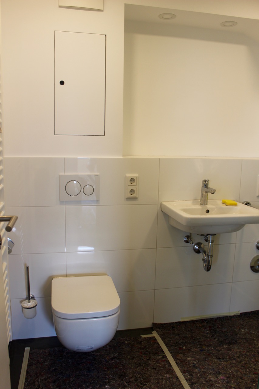 Neues Duschbad Etagenwohnung Darmstadt