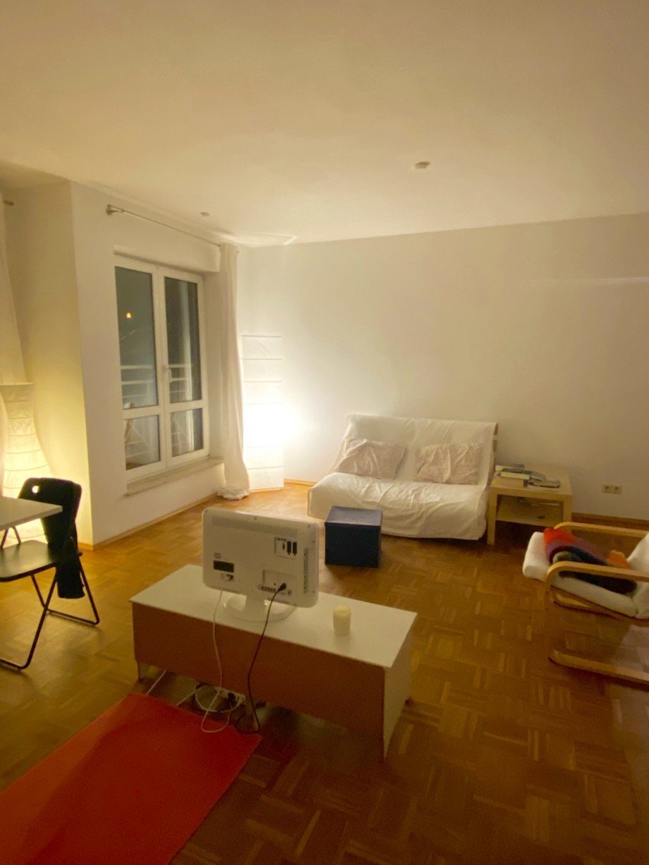 Wohnzimmer Etagenwohnung Darmstadt
