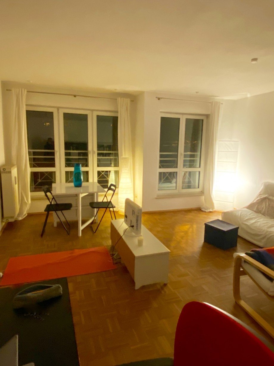 Wohnzimmer Etagenwohnung Darmstadt