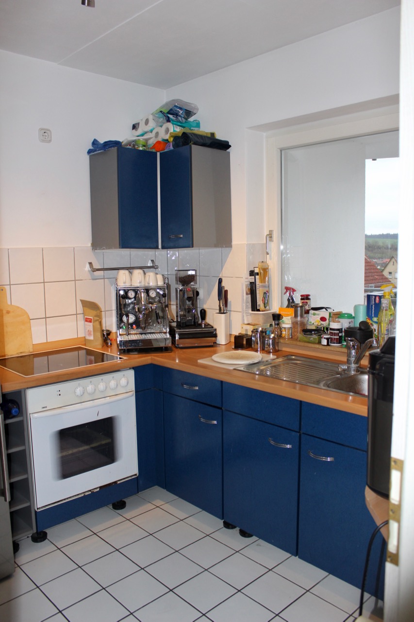 K�che mit EBK Etagenwohnung Ober - Ramstadt