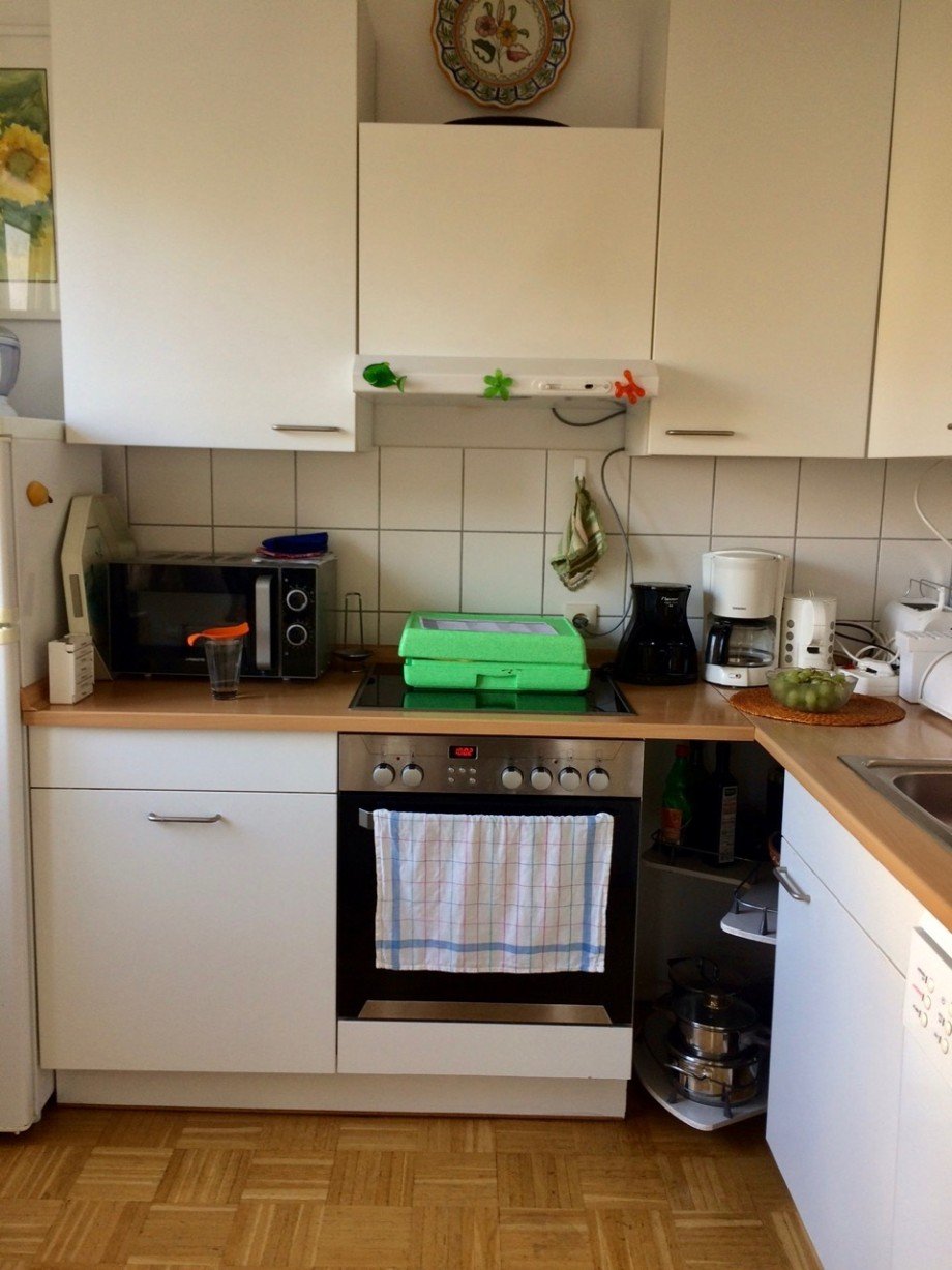 K�che mit EBK Etagenwohnung Darmstadt