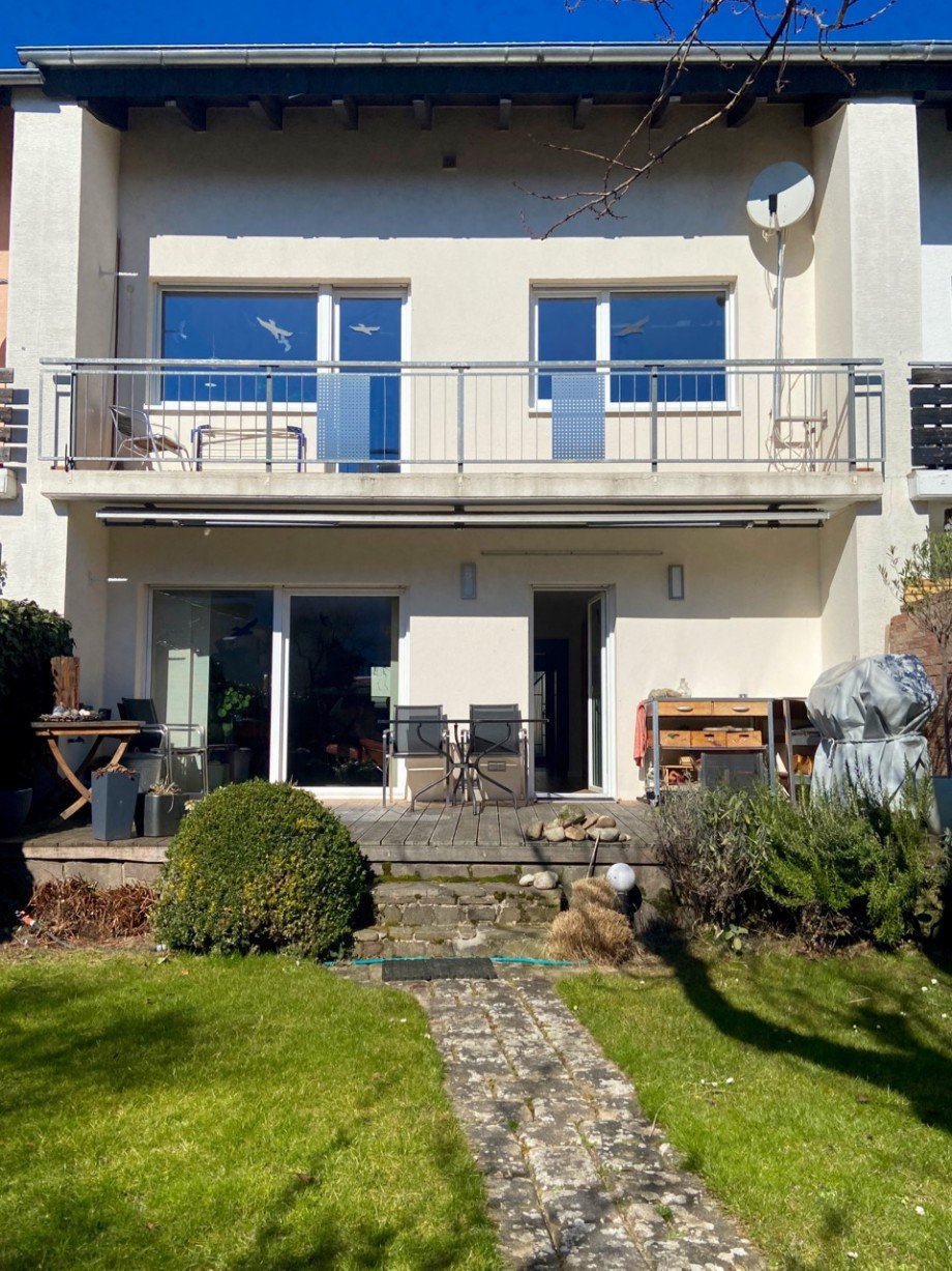 Ansicht Haus hinten Reihenmittelhaus Ober - Ramstadt / Rohrbach