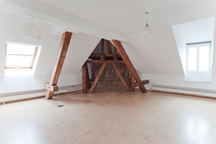 Schlafzimmer Dachgeschosswohnung Darmstadt