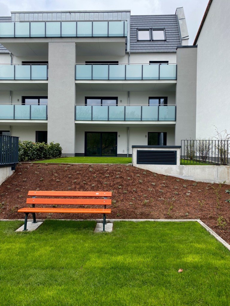 Ansicht hinten Darmstadt Erdgeschosswohnung Traumhafte Wohnung mit Garten und Terrasse