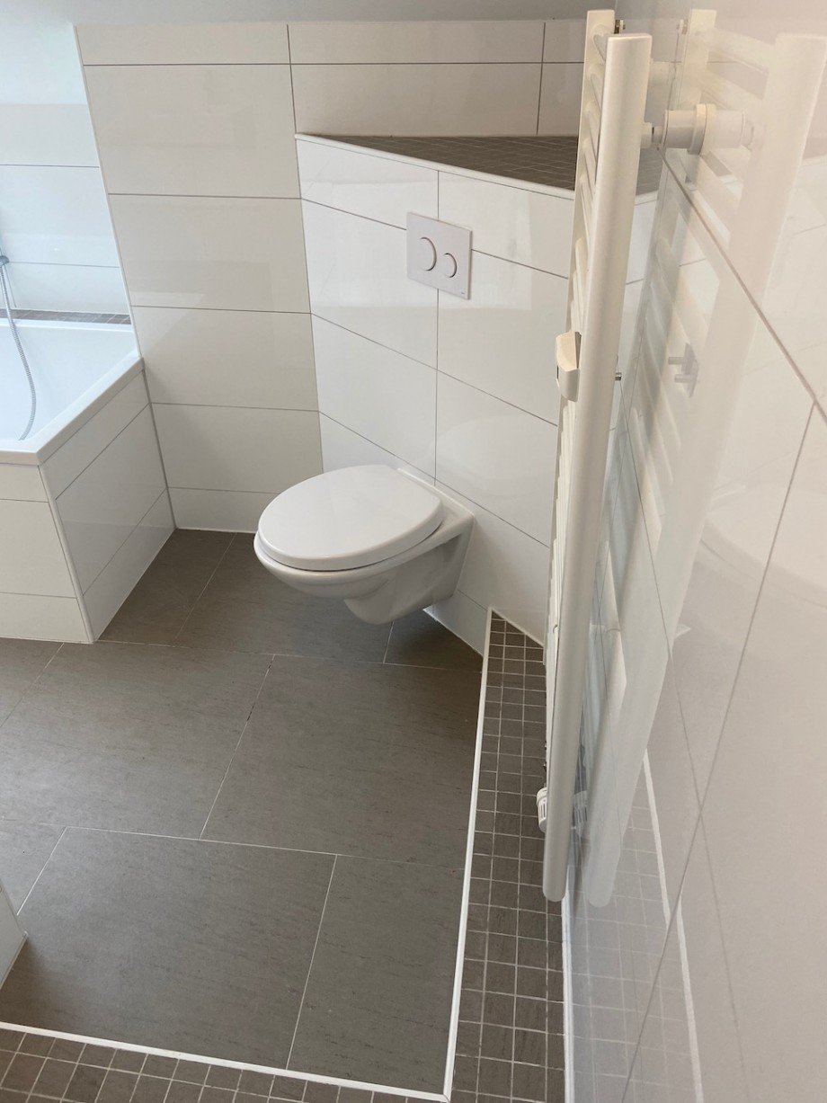 Badezimmer Penthousewohnung Darmstadt