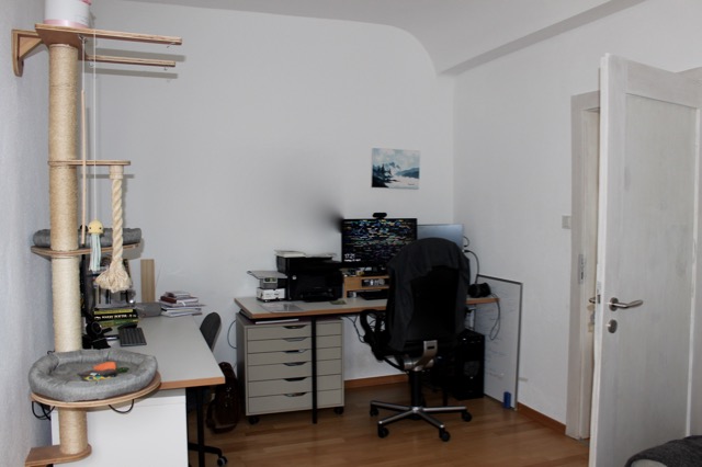 Wohnbereich Hinterhaus Erdgeschosswohnung Darmstadt