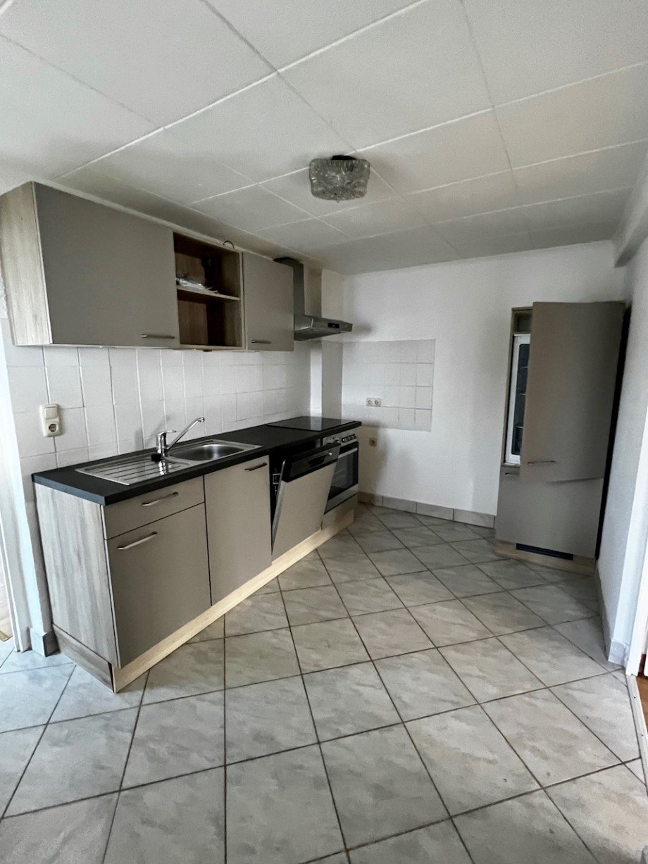 K�che mit Einbauk�che Erdgeschosswohnung Darmstadt