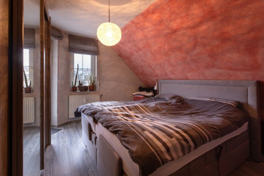 11 Schlafzimmer 01 Maisonettewohnung Ober - Ramstadt