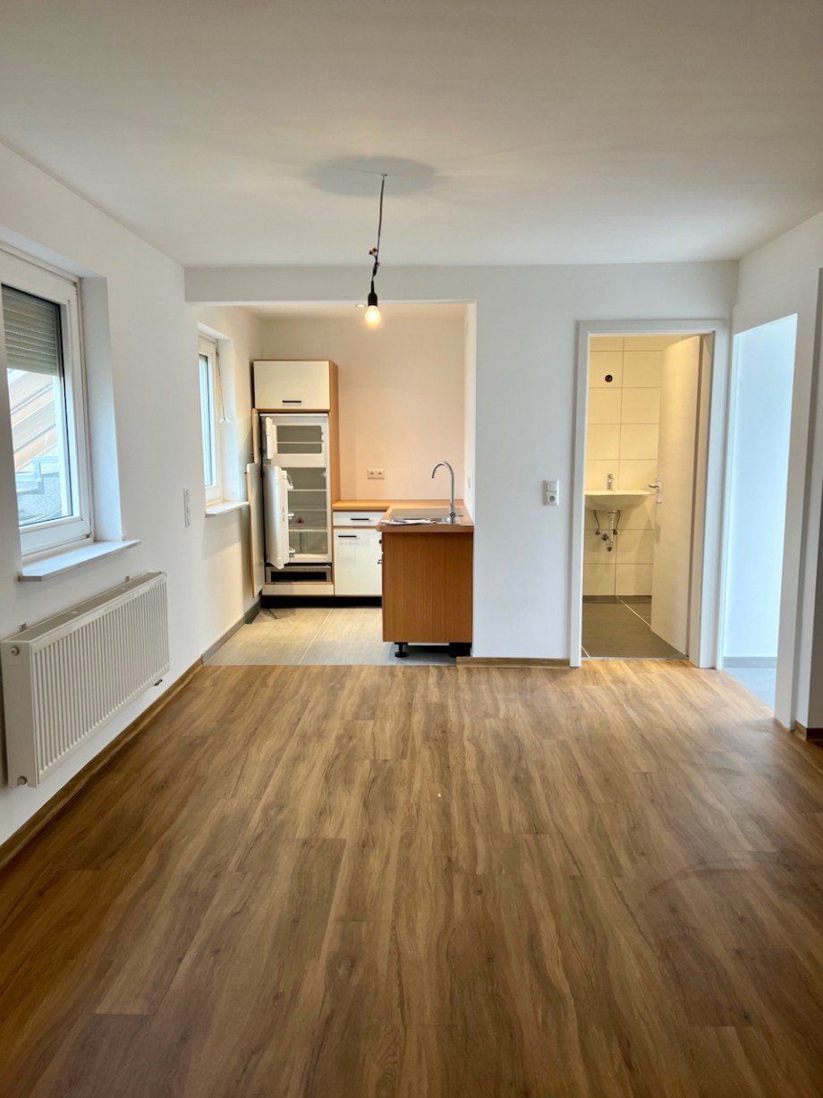 Wohnzimmer mit Essbereich Erdgeschosswohnung Darmstadt