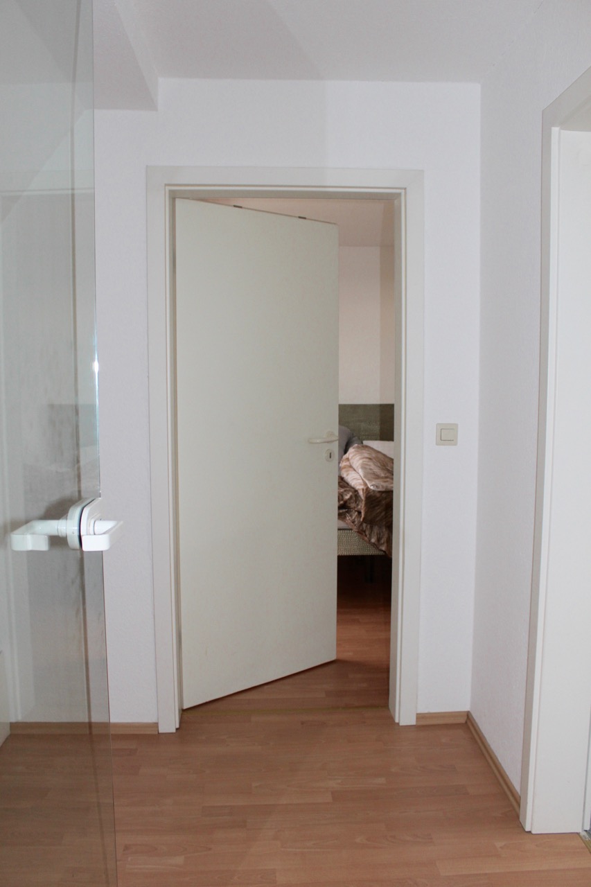 Flur zum Schlafzimmer Dachgeschosswohnung Darmstadt