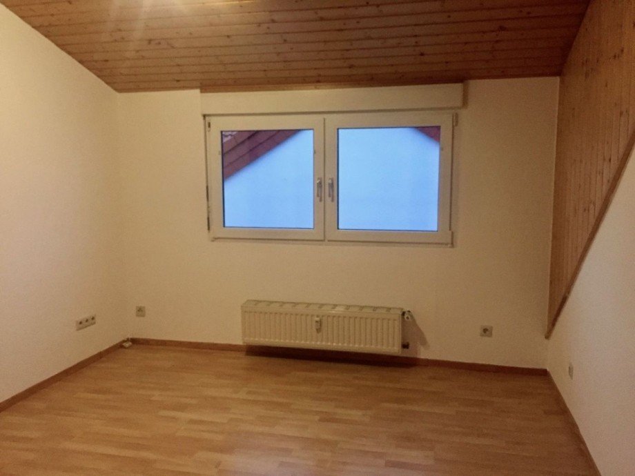 Wohnzimmer Dachgeschosswohnung M�rfelden-Walldorf