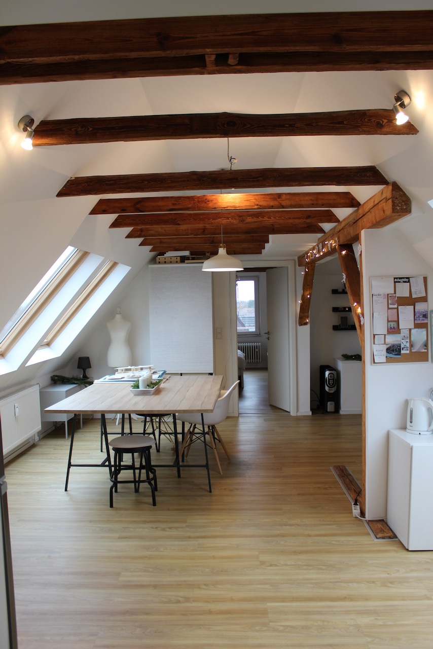 Essbereich Dachgeschosswohnung Darmstadt