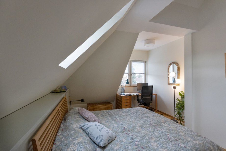 Schlafzimmer Dachgeschosswohnung Darmstadt