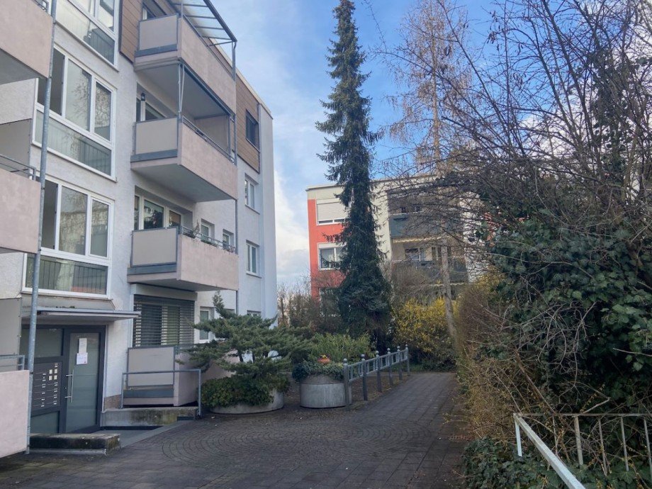 Ansicht - Hauseingang Etagenwohnung Darmstadt