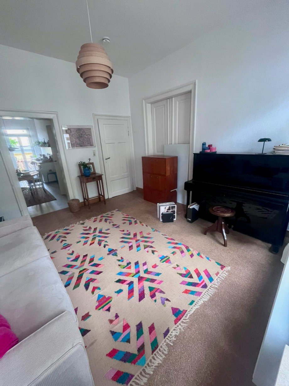 Racano Immobilien Johannesviertel Wohnzimmer 3 Etagenwohnung Darmstadt