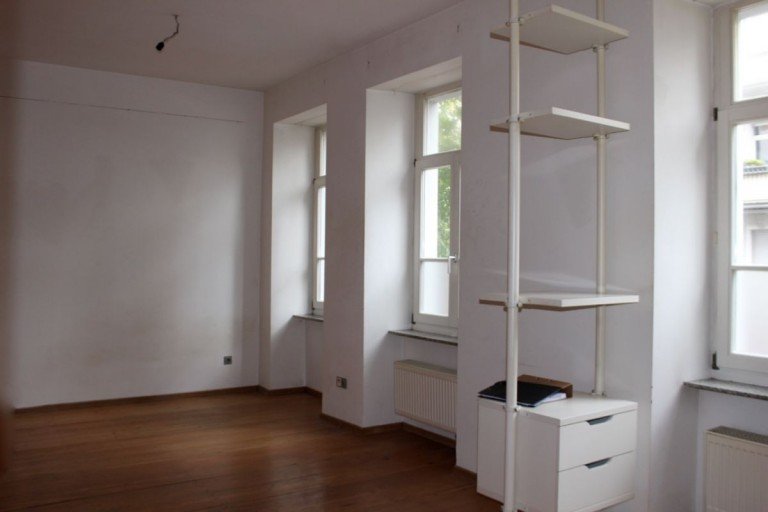 Wohnbereich2 Darmstadt Erdgeschosswohnung Johannesviertel! Chice 1 Zimmer Altbauwohnung