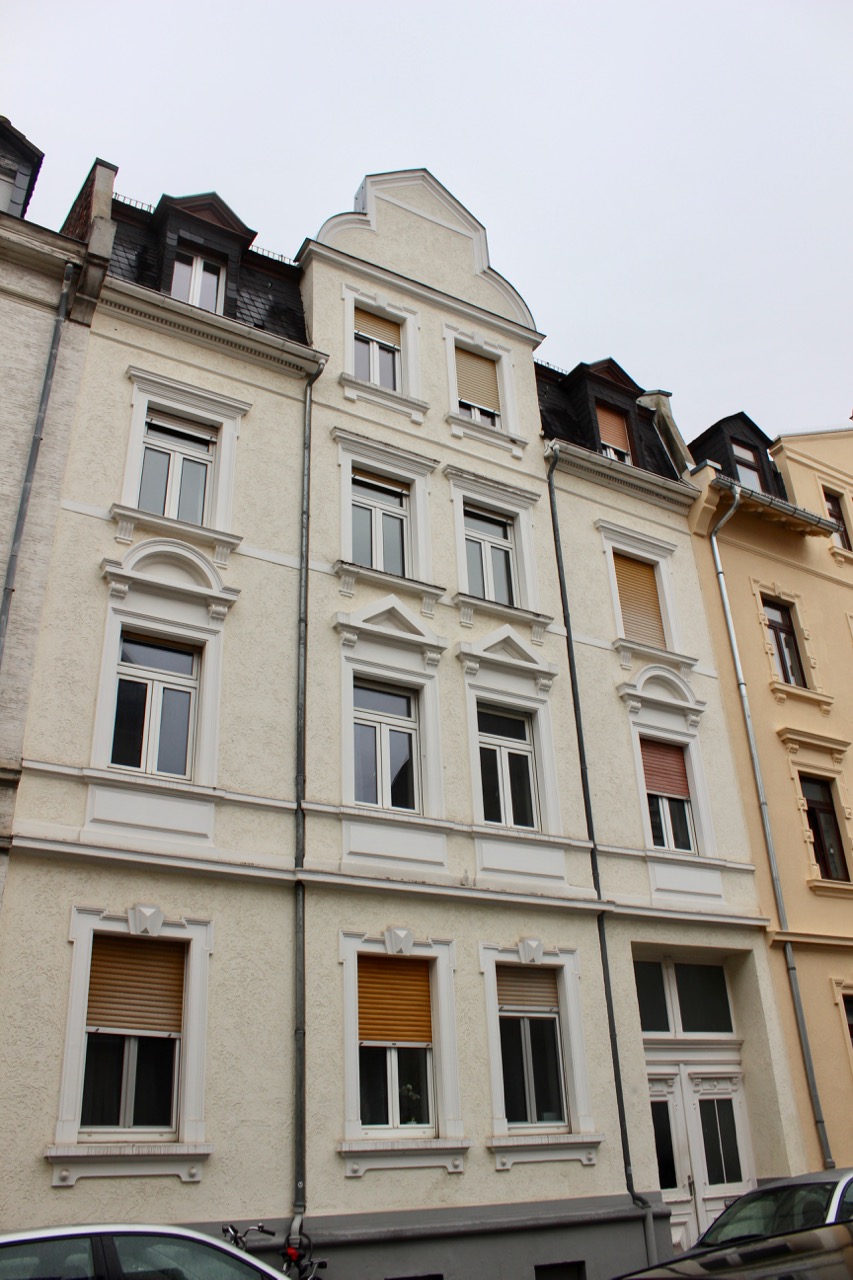 Hausansicht Etagenwohnung Darmstadt