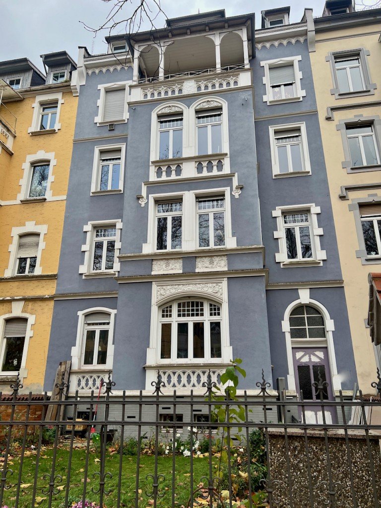 Racano Immobilien Ansicht Darmstadt Erdgeschosswohnung Altbaucharme im Martinsviertel