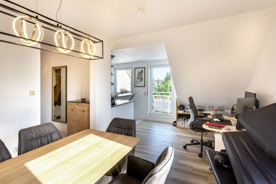 Essbereich 03 Dachgeschosswohnung Darmstadt