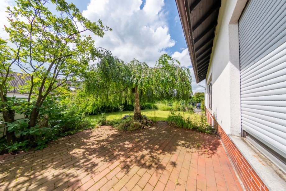 Terrasse mit Garten Haus Ober - Ramstadt