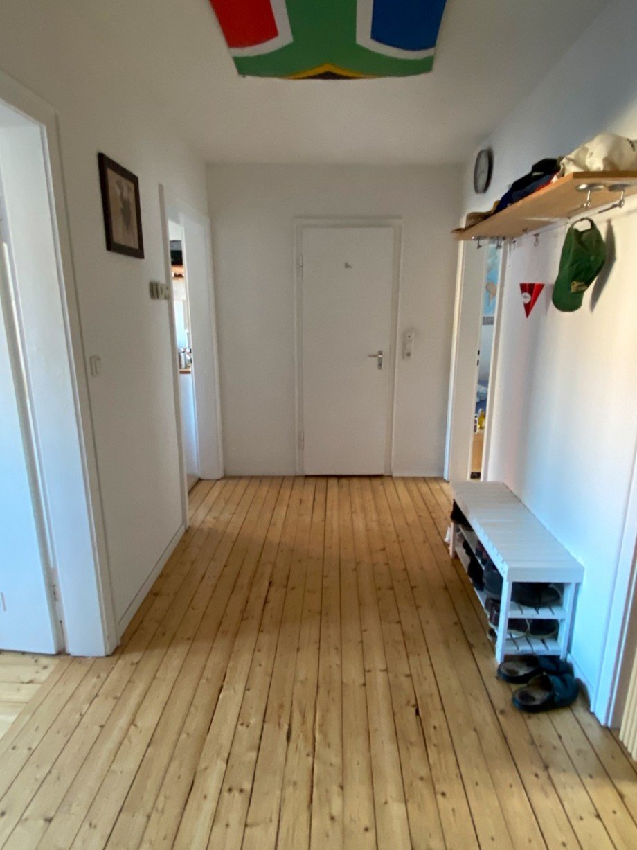 Flur Dachgeschosswohnung Darmstadt