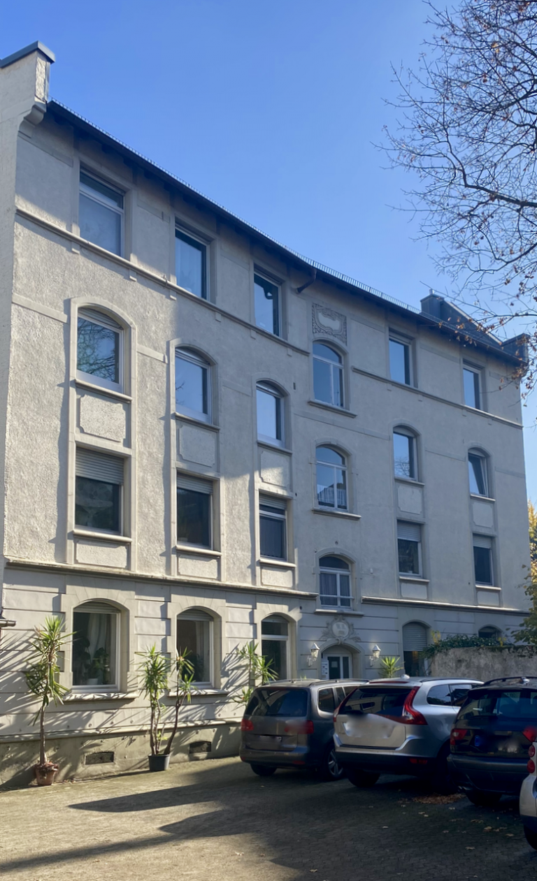 Ansicht Haus vorne Darmstadt Etagenwohnung Altbauwohnung Darmstadt - Johannesviertel/ WGs willkommen