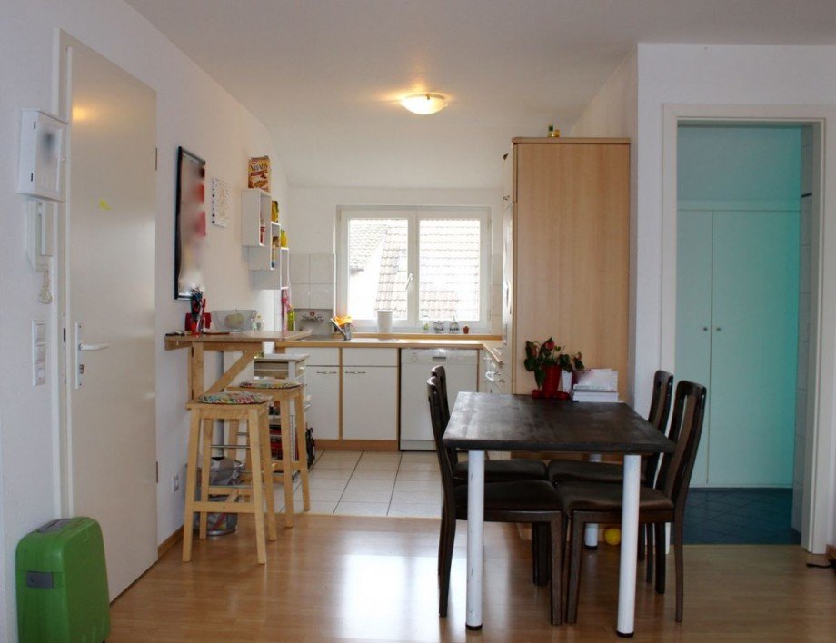 K�che und Essbereich Dachgeschosswohnung Darmstadt