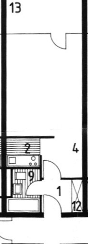 Grundriss Erdgeschosswohnung Darmstadt