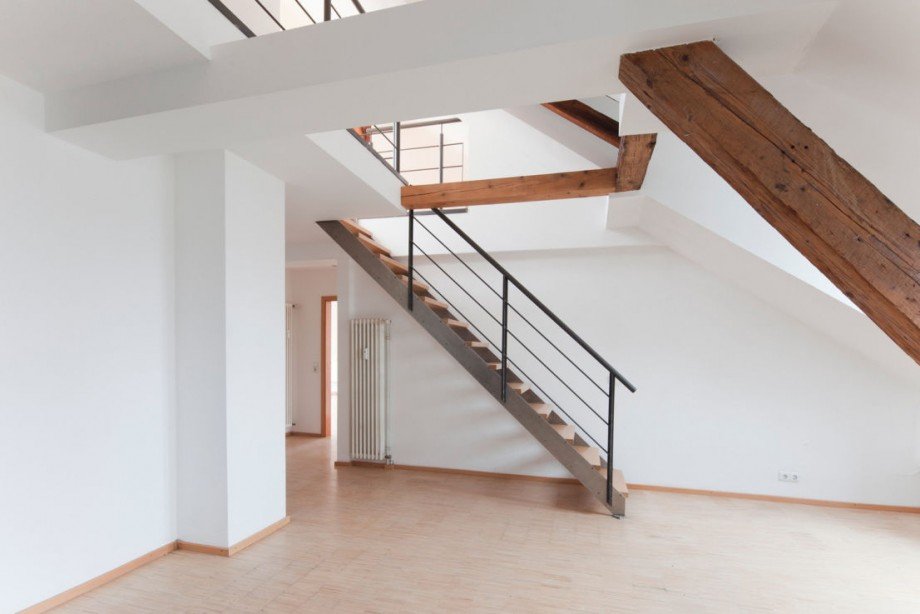 Wohn Essbereich Dachgeschosswohnung Darmstadt