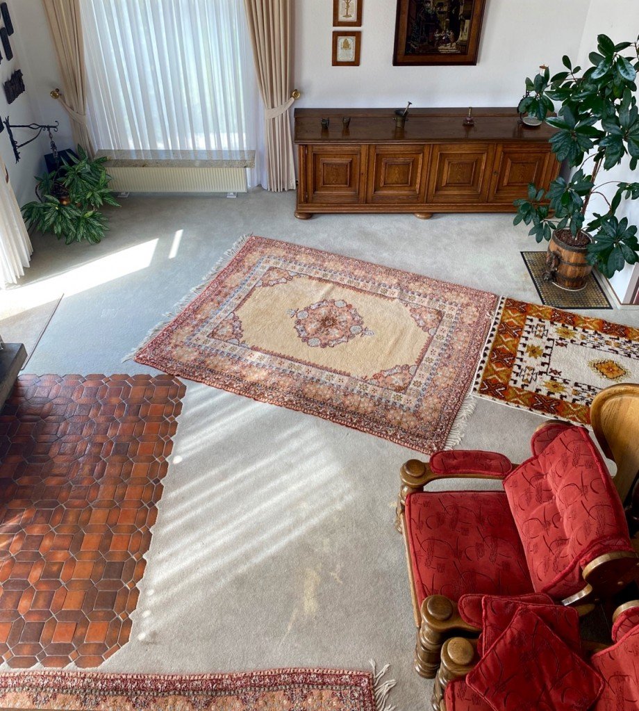 Blick von der Galerie Bungalow Darmstadt