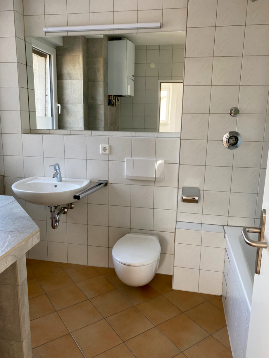 Tageslichtbad Dachgeschosswohnung Darmstadt