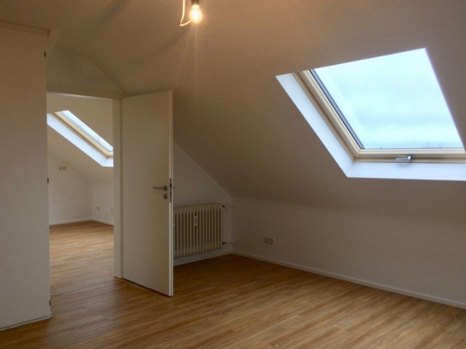 Schlafzimmer Dachgeschosswohnung Darmstadt