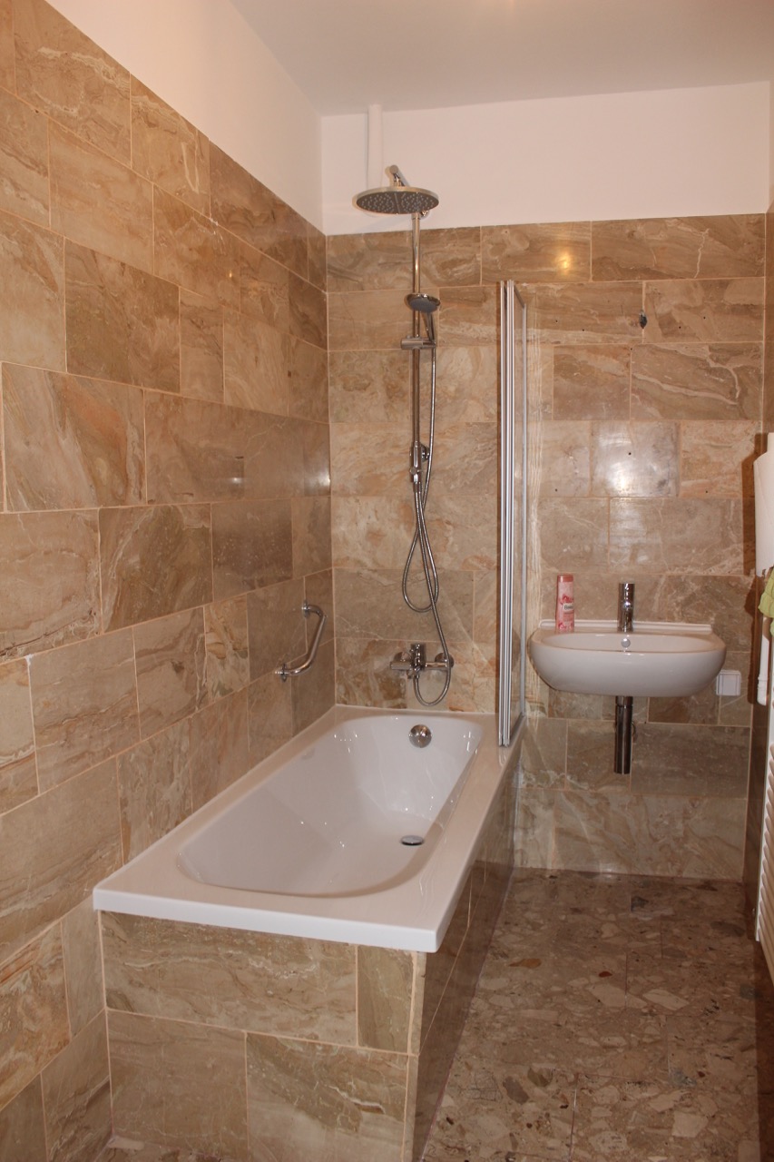 Badezimmer Erdgeschosswohnung Darmstadt