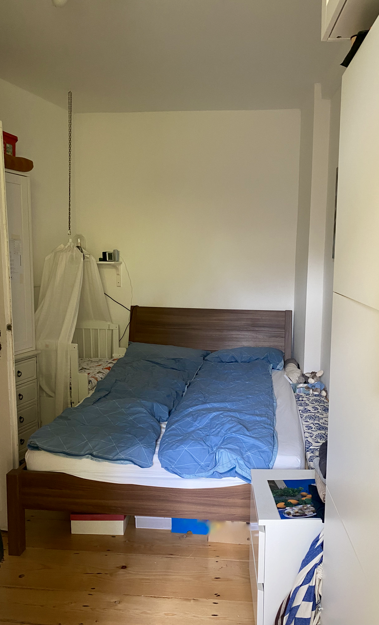 Schlafzimmer Erdgeschosswohnung Darmstadt