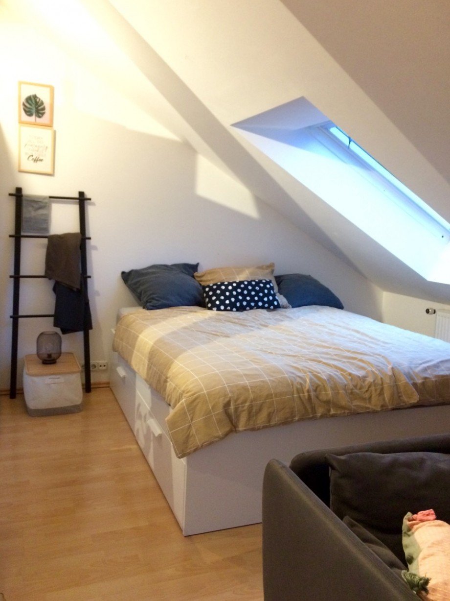 Schlafbereich Dachgeschosswohnung Ober-Ramstadt