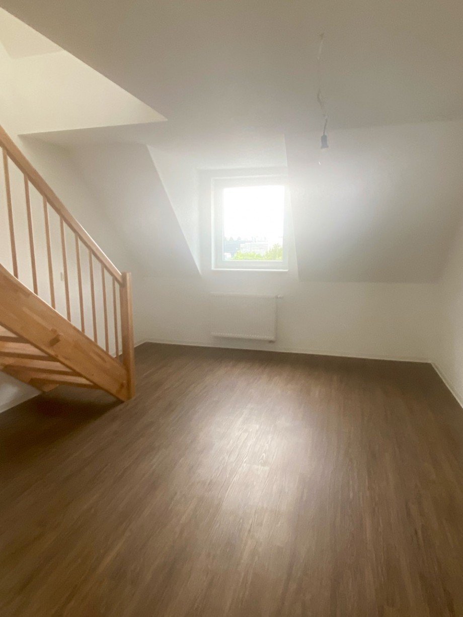 Wohnzimmer Dachgeschosswohnung Mainz