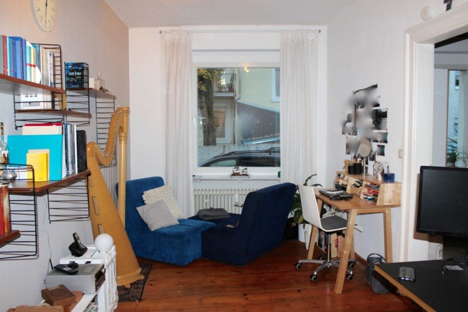 Darmstadt Johannesviertel Wohnzimmer Erdgeschosswohnung Darmstadt